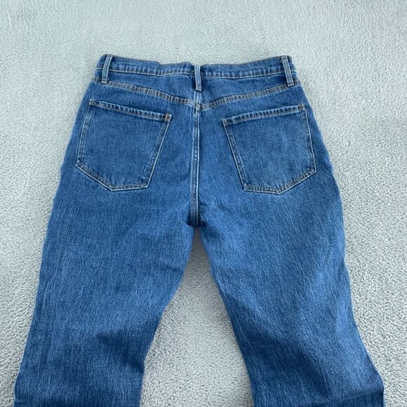 Kirkland Signature High-Rise Straight Fit Womens Jeans Size 6 Blue NWT 3149 - Picture 2 of 12